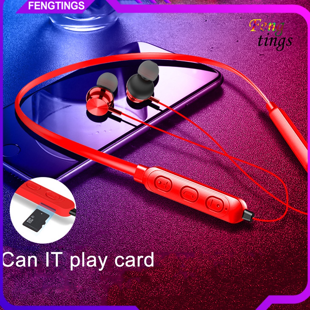 Tai Nghe Bluetooth 5.0 Không Dây Đeo Cổ Âm Thanh Nổi Hd