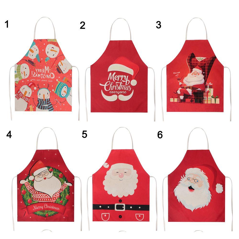 Tạp Dề Cotton Họa Tiết Giáng Sinh Xinh Xắn