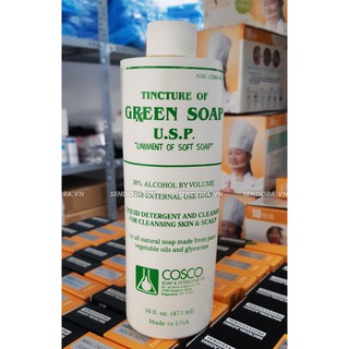 Nước vệ sinh hình xăm Green soap