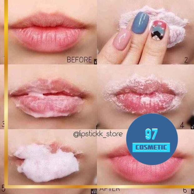 Tẩy da chết môi sủi bọt Bubi Bubi Lip 12ml - 97 COSMETIC