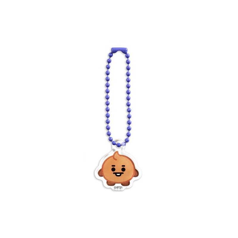 XiaoboACC Móc Khóa Hình Các Nhân Vật BT21 Xinh Xắn Dễ Thương