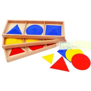 Giáo cụ Montessori các hình đồng dạng