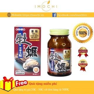 Tinh Chất Hàu Tươi Nhật Bản Orihiro 120 Viên (NHẬP KHẨU CHÍNH HÃNG)