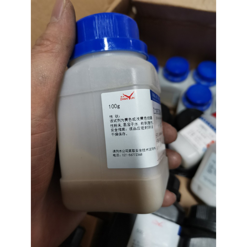 Hóa chất Ferric sodium EDTA CAS 15708-41-5 Sắt chelate EDTA-Fe lọ 100g