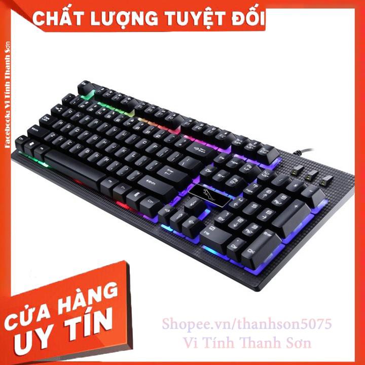 BÀN PHÍM G20 GAME LED 7 MÀU + Tặng lót chuột Logitech - Vi Tính Thanh Sơn