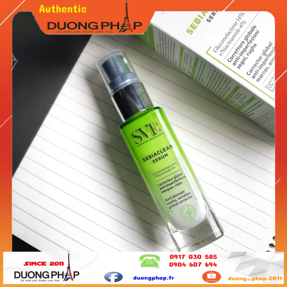 Serum dưỡng da giảm mụn Sebiaclear 30ml