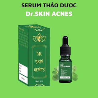 Serum mụn Dr.skin acnes đánh bay mụn, mờ thâm, sáng da dịu nhẹ trong 7 ngày 5ml