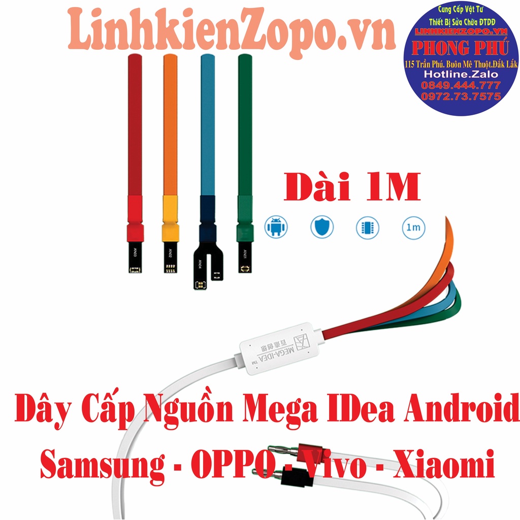 Bộ Dây Cấp Nguồn QianLi Dùng Cho Android Huawei – Vivo – OPPO-Xiaomi
