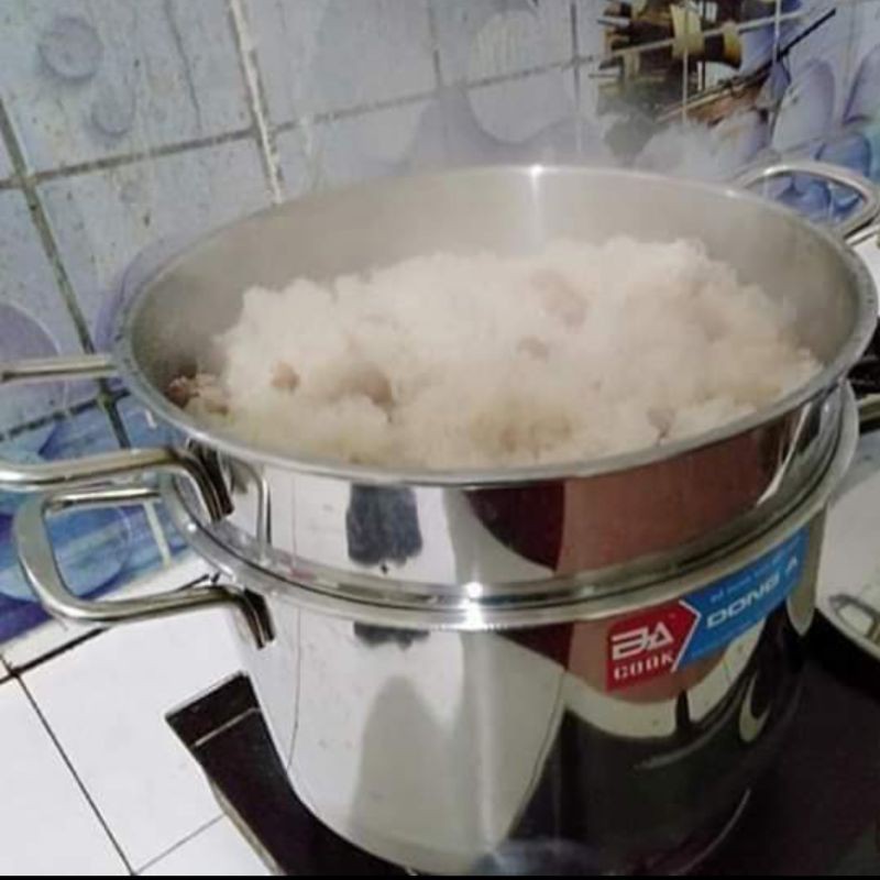 Nồi hấp/ xửng hấp 2 tầng inox của Đông Á Cook 28cm
