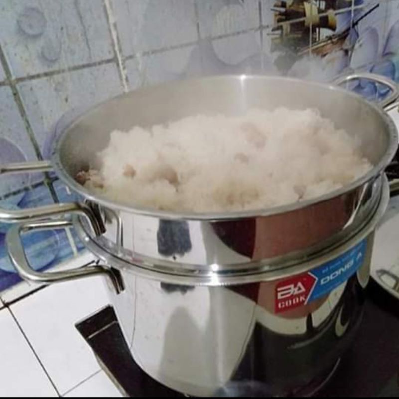 Nồi hấp/ xửng hấp 2 tầng inox của Đông Á Cook 24cm