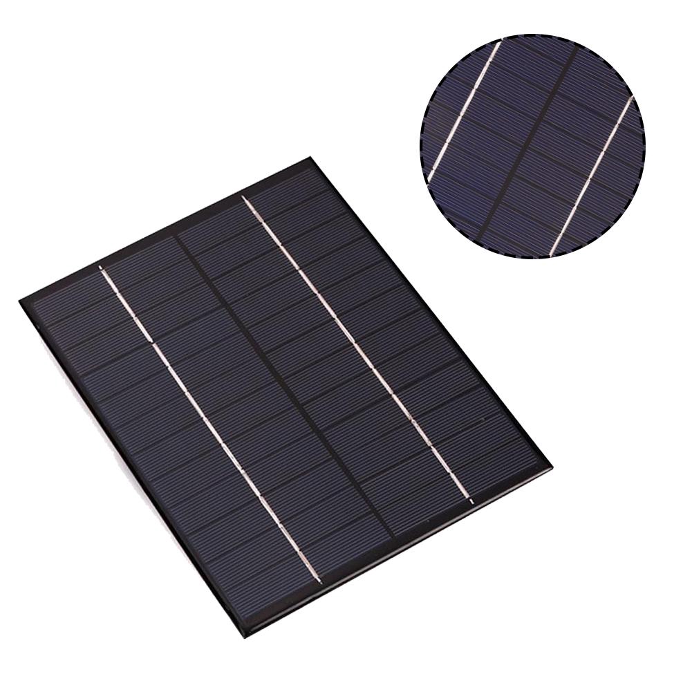 Tấm pin sạc sử dụng năng lượng mặt trời 12V 2W tiện dụng kích thước 110*136mm