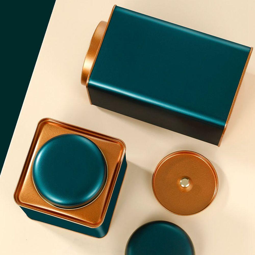 1 Hộp Đựng Trà / Cà Phê / Gia Vị Hình Vuông Màu Sắc Ngọt Ngào