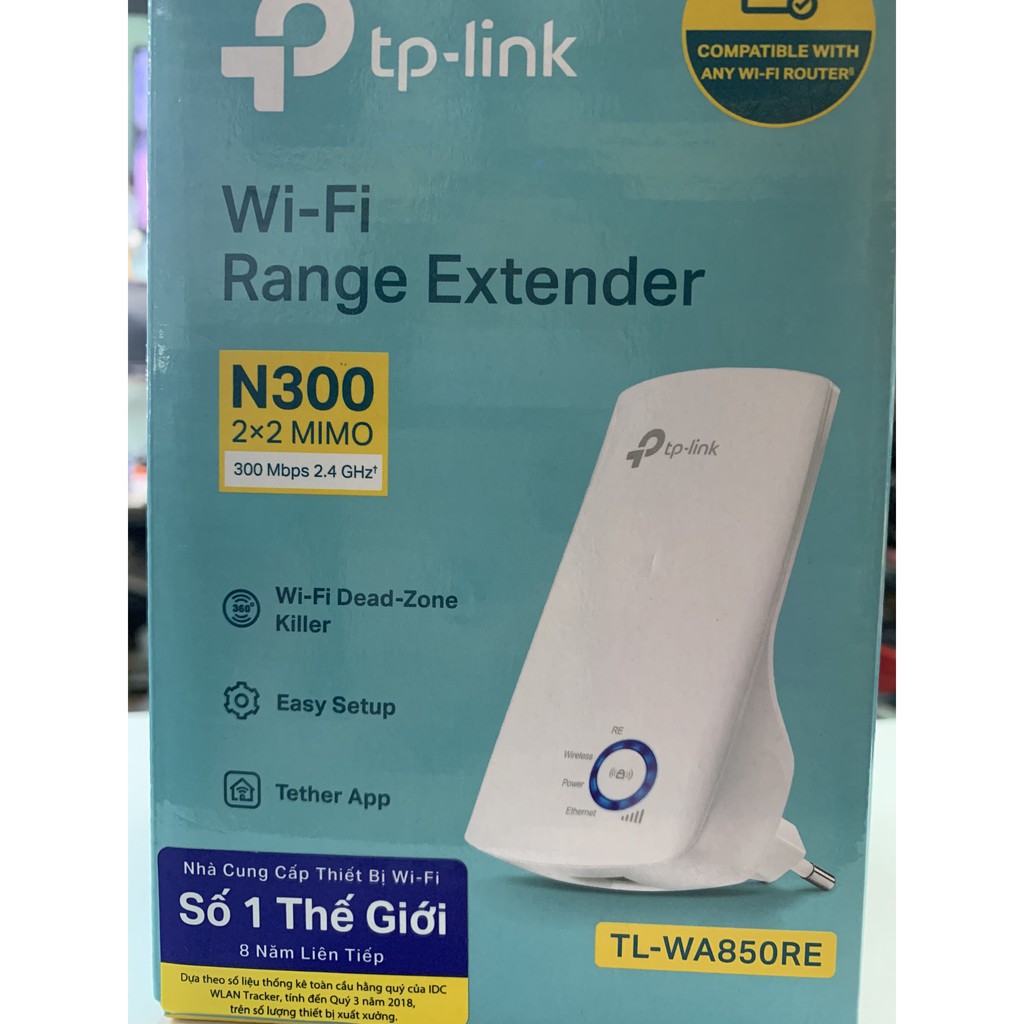 Bộ Kích Sóng Wifi Repeater 300Mbps TP-Link TL-WA850RE