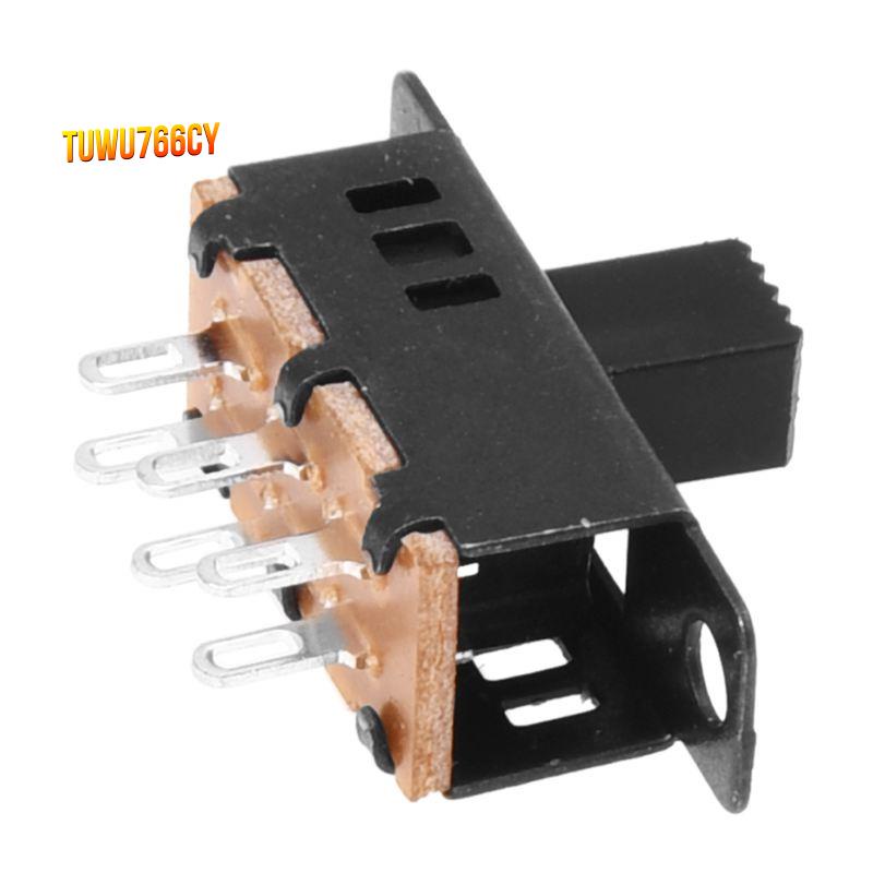Set 10 Công Tắc Trượt 6 Pin 3 Vị Trí DPDT 0.5A 50V DC