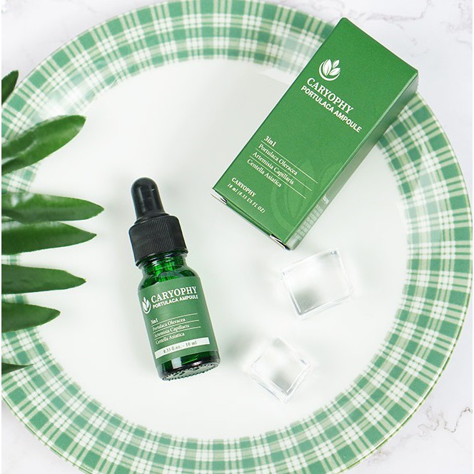 Combo 2 Sản Phẩm Giảm Mụn Thâm Caryophy Portulaca (Sữa rửa mặt + Serum)