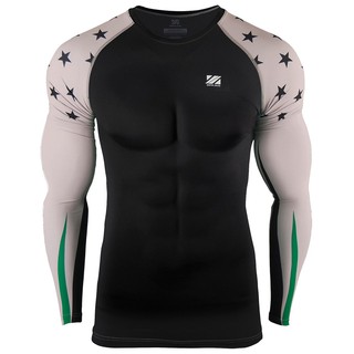 Áo bơi nam dài tay / Đồ bơi nam Basic Black 16