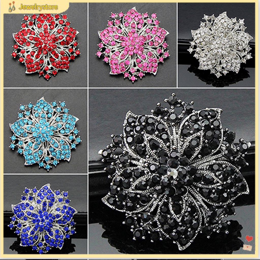 Ghim Cài Áo Hình Hoa Đào Mạ Bạc Chống Gỉ Sét