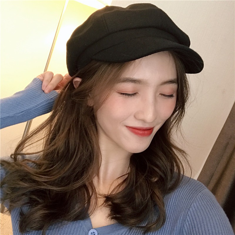 Mũ len đan phong cách Hàn Quốc
