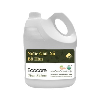 Nước giặt xả hữu cơ Bồ Hòn tinh dầu Hoa Bưởi - 4 lít