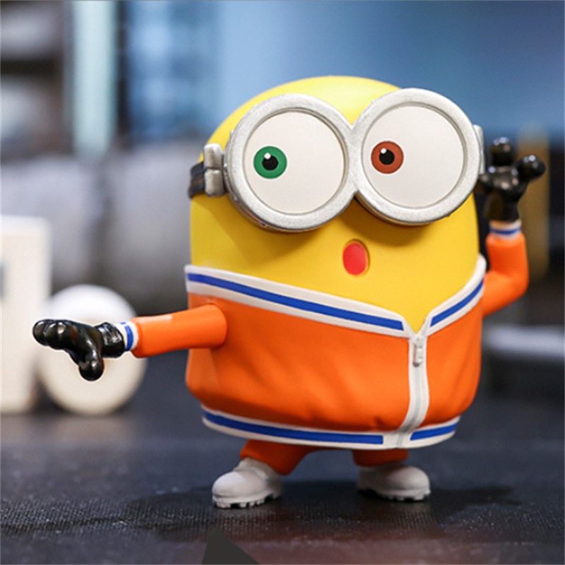 Mô Hình Nhân Vật Minions Mắt To 2 Series Dễ Thương Dùng Trang Trí