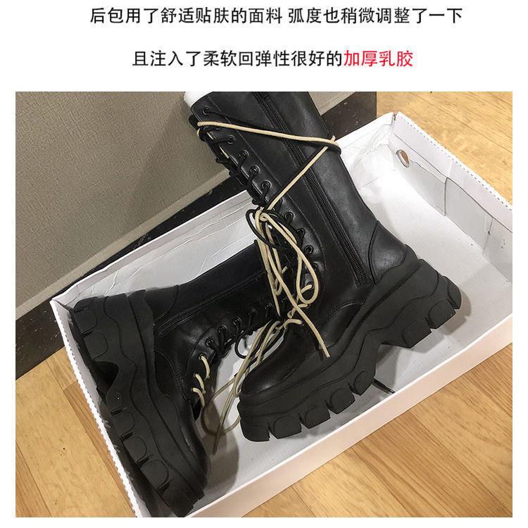 Giày Bốt Martin Đế Dày Thoáng Khí Phong Cách Âu Mỹ Thời Trang Xuân Hè 2022 Mới Cho Nữ