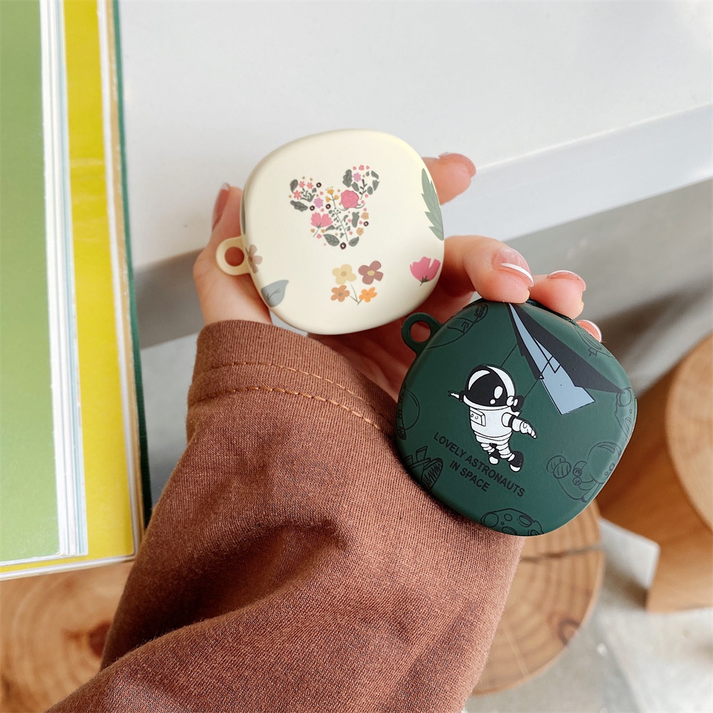 Baseus WM01 case Cute Cartoon Astronaut Violent Bear Frosted PC Hard Shell Bluetooth Wireless Charging Box Protection Cover