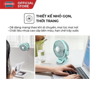 Quạt sạc mini SUNHOUSE SHD7111