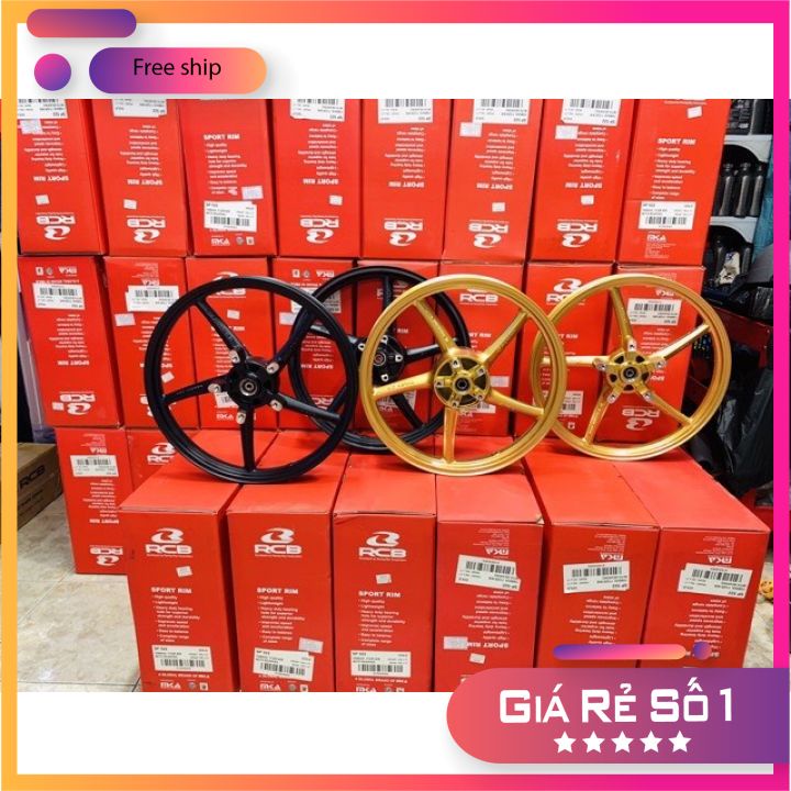 [Rẻ vô địch] VÀNH ĐÚC Mâm 5 cây RCB Ex150 - Ex155 bảng 1.6 - 1.85.(HÀNG CHÍNH HÃNG RACING BOY )