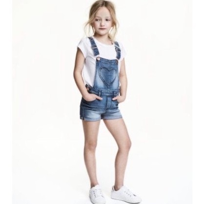 Yếm jean bé gái size đại cồ 30-55kg