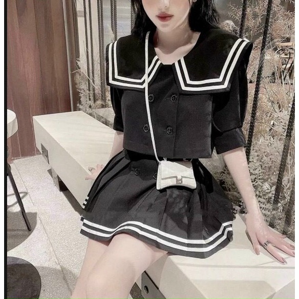 Set váy thủy thủ siêu xinh