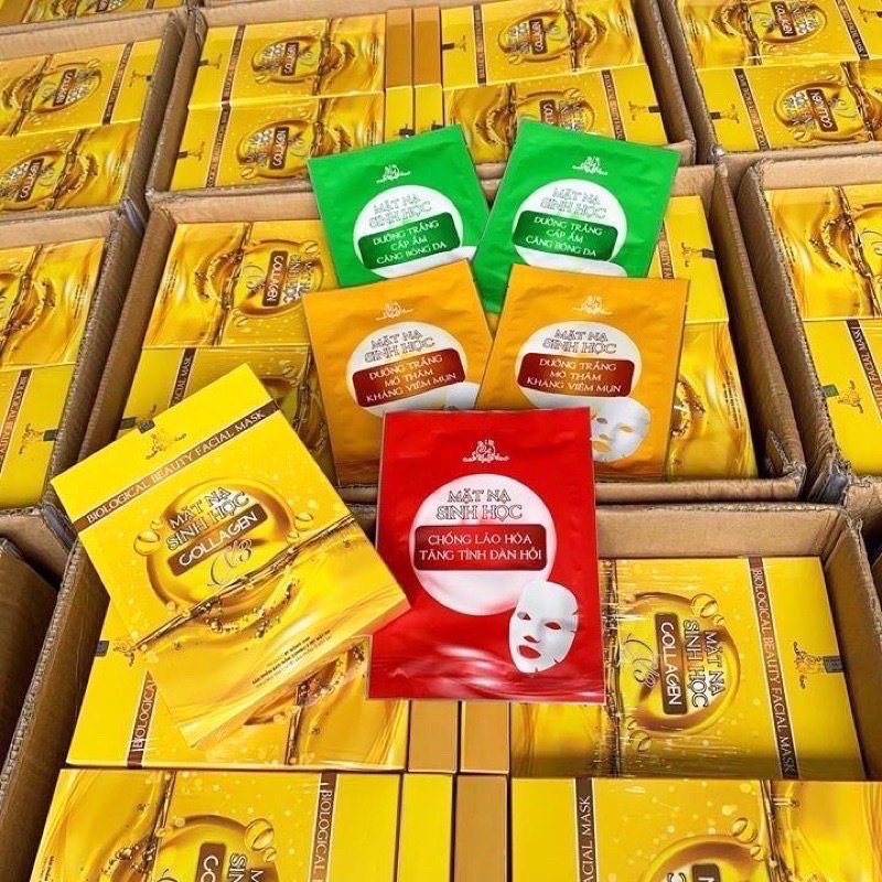 Mặt Nạ Sinh Học Collagen X3  Đông Anh Chính Hãng