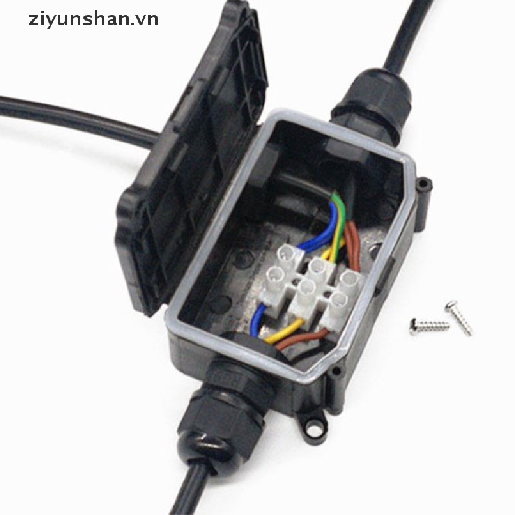 Hộp đấu nối dây cáp ngoài trời chống thấm nước IP66 2/3 chiều tiện dụng