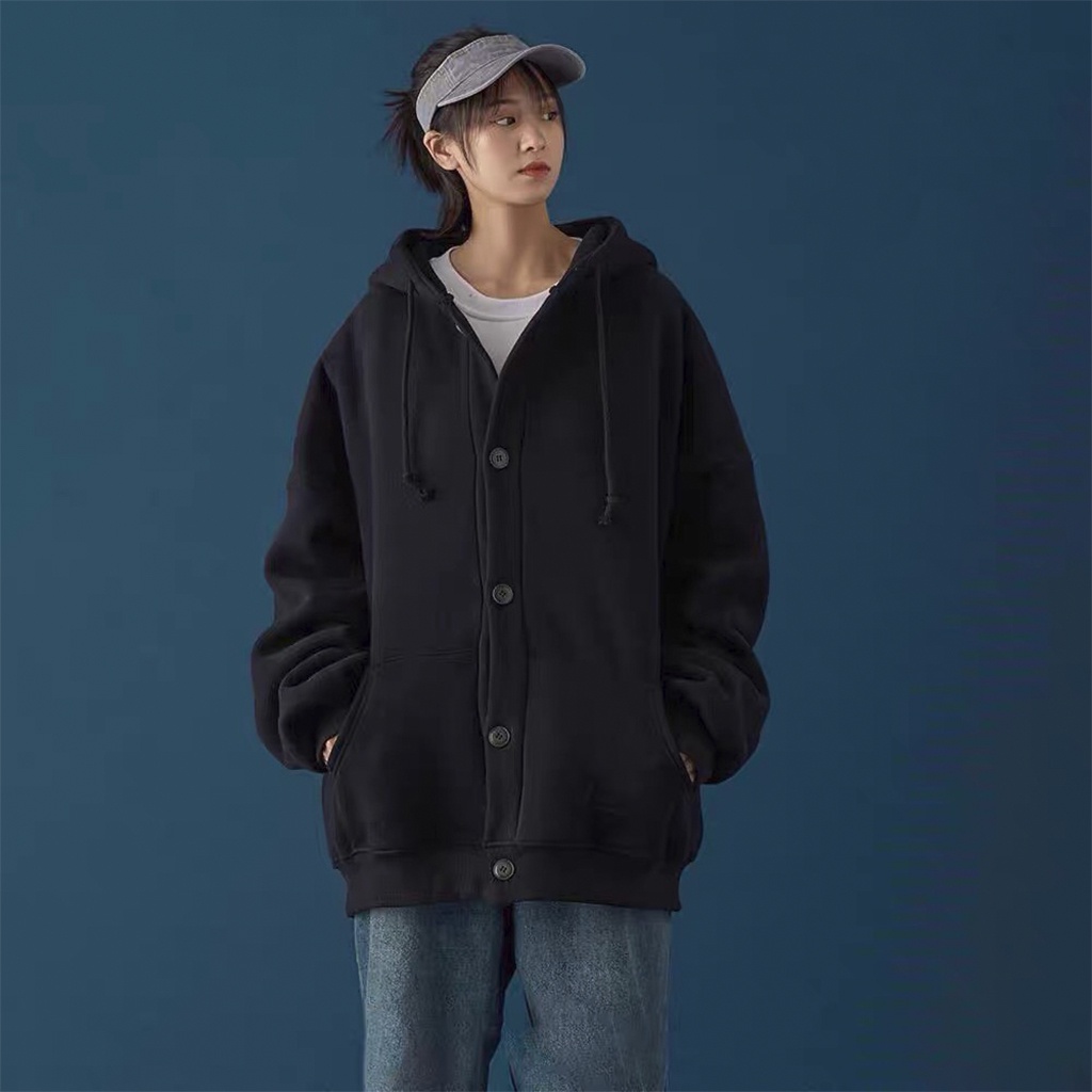 [Ảnh Thật] Áo KHOÁC NÚT Ulzzang Unisex TGMN