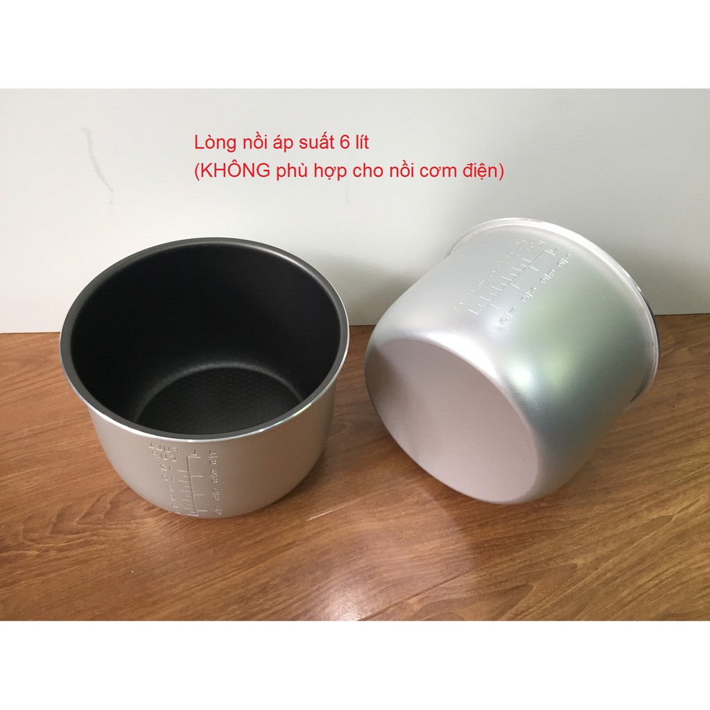 Lòng nồi áp suất đa năng chống dính – Ruột nồi áp suất điện chống dính 6 lít | BigBuy360 - bigbuy360.vn