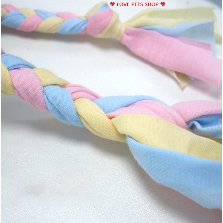 ĐỒ CHƠI XƯƠNG GẶM CHO CHÓ MÈO KÈM DÂY THỪNG &quot;MẪU MỚI&quot; - LOVE PETS SHOP