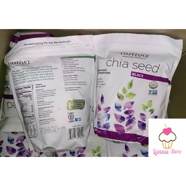 [Mã 77FMCGSALE1 giảm 10% đơn 250K] [CHÍNH HÃNG] Hạt Chia Seeds Nutiva - Mỹ | BigBuy360 - bigbuy360.vn