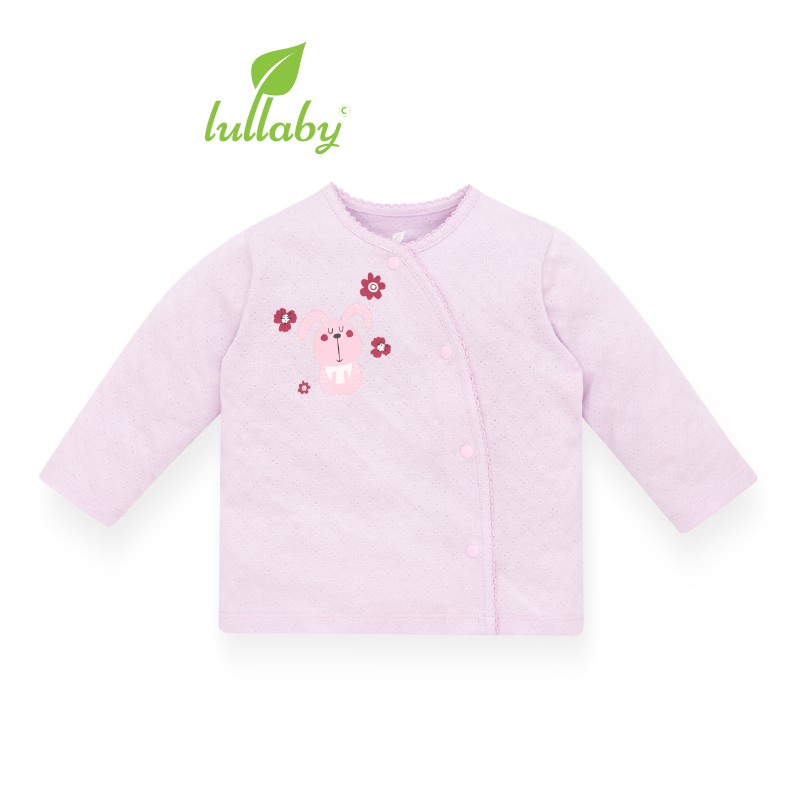 Lullaby - Áo cài lệch dài tay - NH609P - BST Pointelle 2021