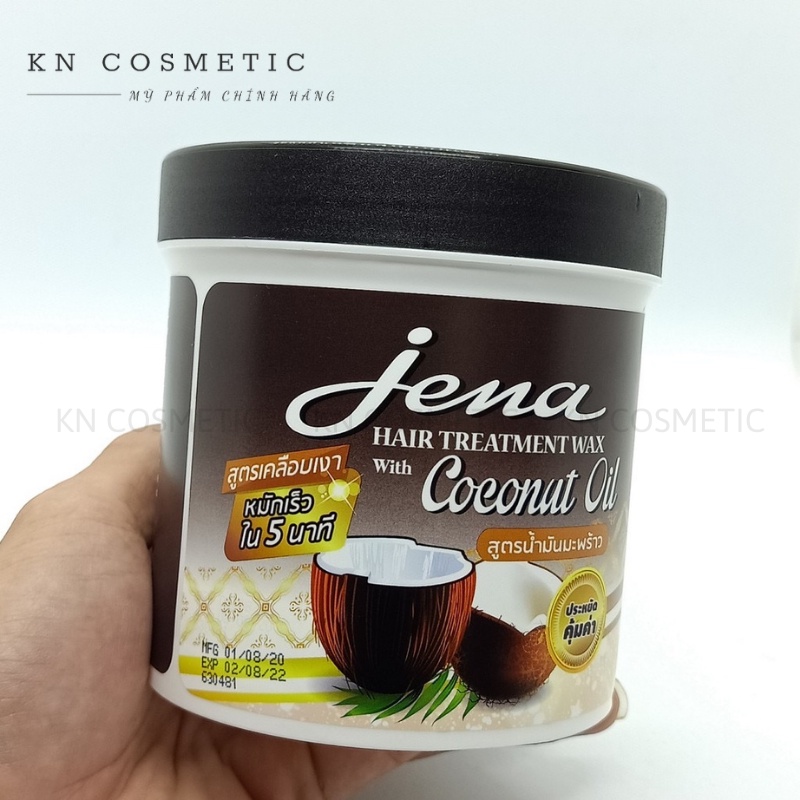 Kem ủ tóc dừa Già Jena Coconut Hair Treatment Wax Thái Lan 500ml