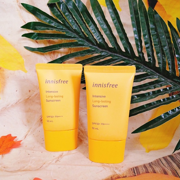 Kem chống nắng Innisfree - Long Lasting 50g ✔️FREESHIP✔️ dành cho da dầu,mềm mịn và thẩm thấu cực nhanh