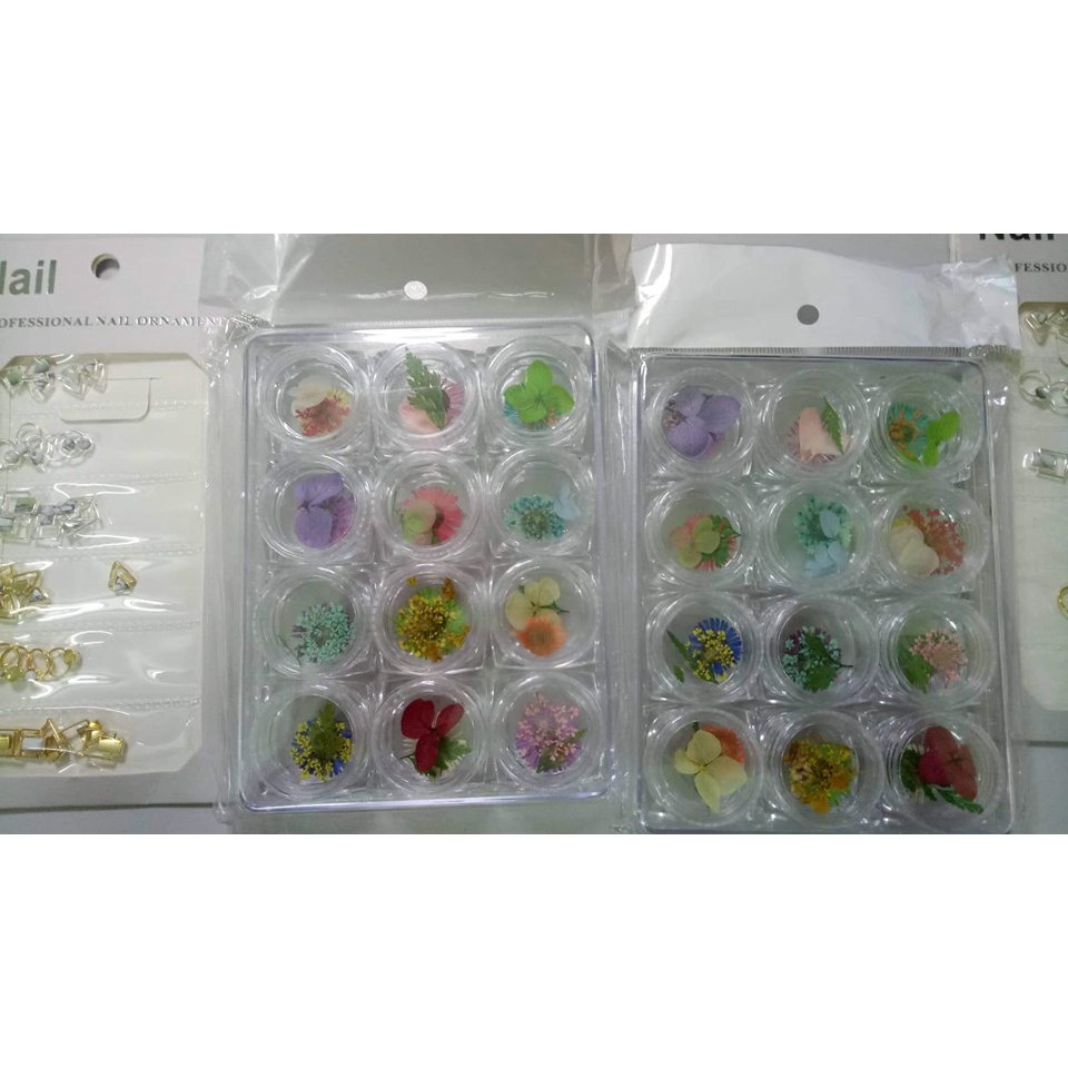 Hoa khô làm móng siêu đẹp ( miễn ship )