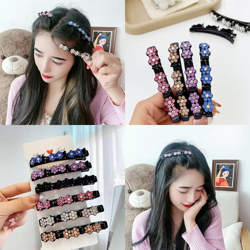 Kẹp Tóc Mái Ngang Trán Tạo Kiểu Tóc Tết Phong Cách Thời Trang Mùa Hè 2022 Mới Dành Cho Bạn Nữ