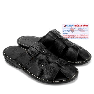 Dép rọ nam cao cấp màu đen PH7729