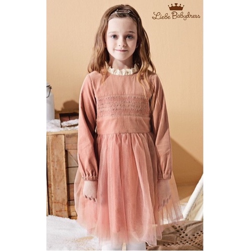 Váy smock bé gái 1-8y