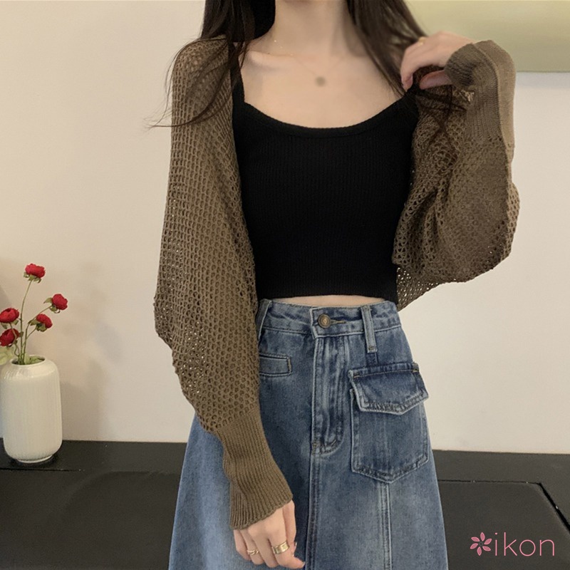 Áo Khoác Cardigan Chống Nắng Màu Sắc Kẹo Ngọt Xinh Xắn Cho Nữ