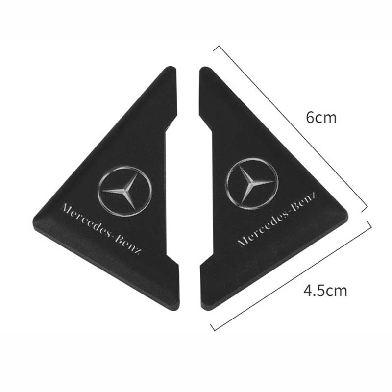 Bộ 2 ốp bọc góc cửa xe hơi LYMOYO chống va chạm / trầy xước tiện dụng cho Toyota Honda BMW Nissan