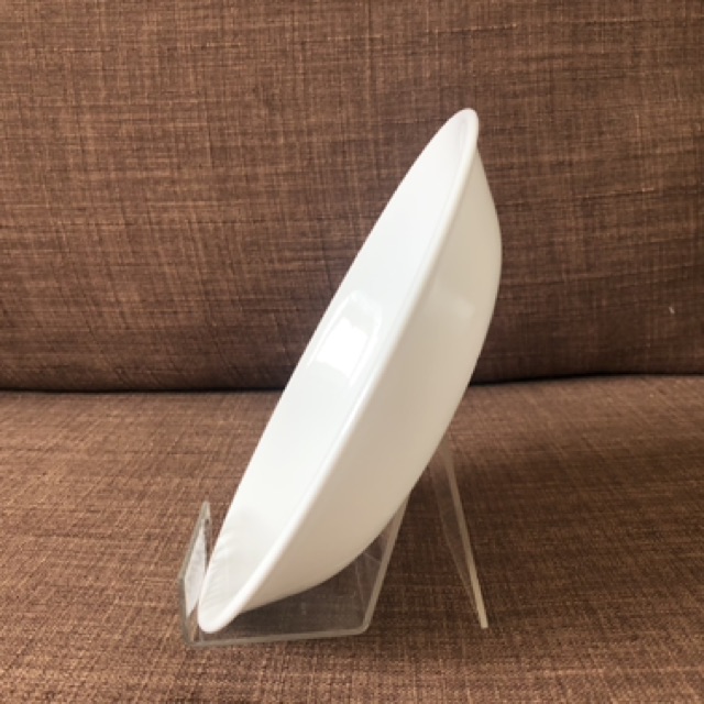 Bộ 2 Đĩa soup thuỷ tinh Corelle 17cm Winter Frost White 413-N-LP