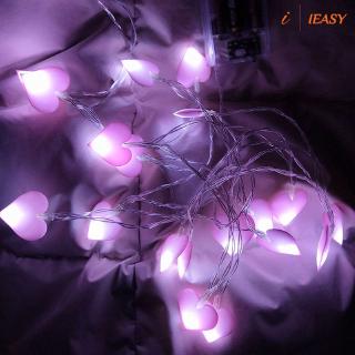 IE❤LED String Light Lamp Heart Shape Room Garden Christmas Wedding Party Decoration