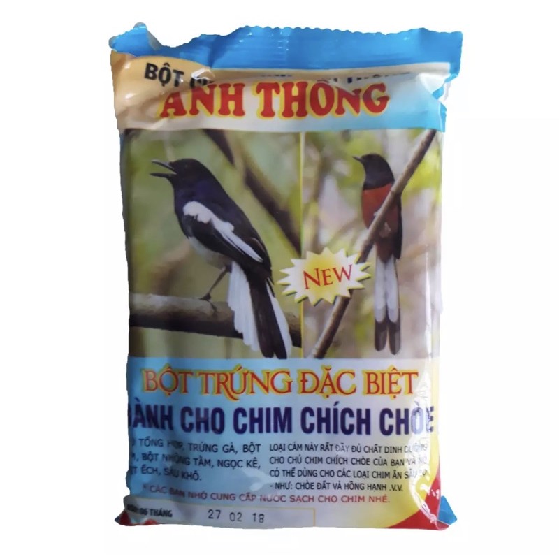 Combo 5 Gói Thức Ăn Chim Chào Mào Anh Thông 150g - Cám Chim Chào Mào