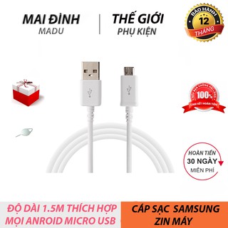 DÂY CÁP SẠC NHANH ANROID [MADU] dành cho SAMSUNG