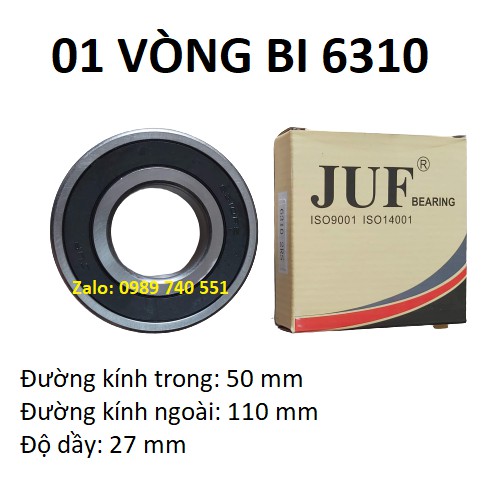 01 vòng bi 6310 JUF